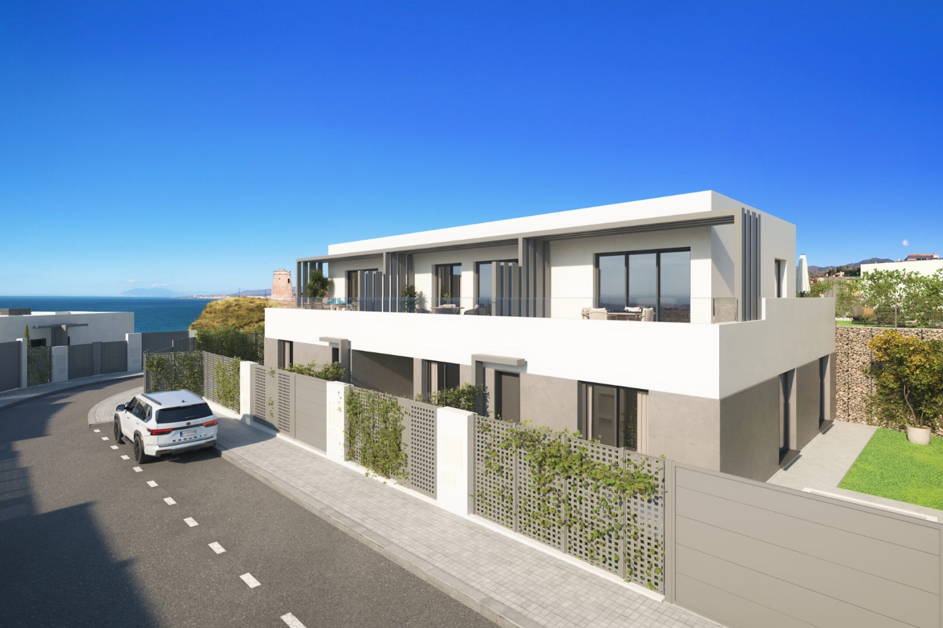 Obra nueva - Adosado - Algarobbo Costa  - Algarobo Costa