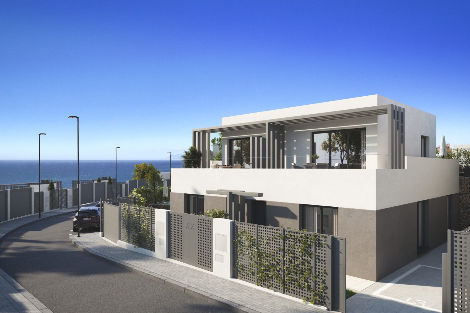 Obra nueva - Adosado - Algarobbo Costa  - Algarobo Costa