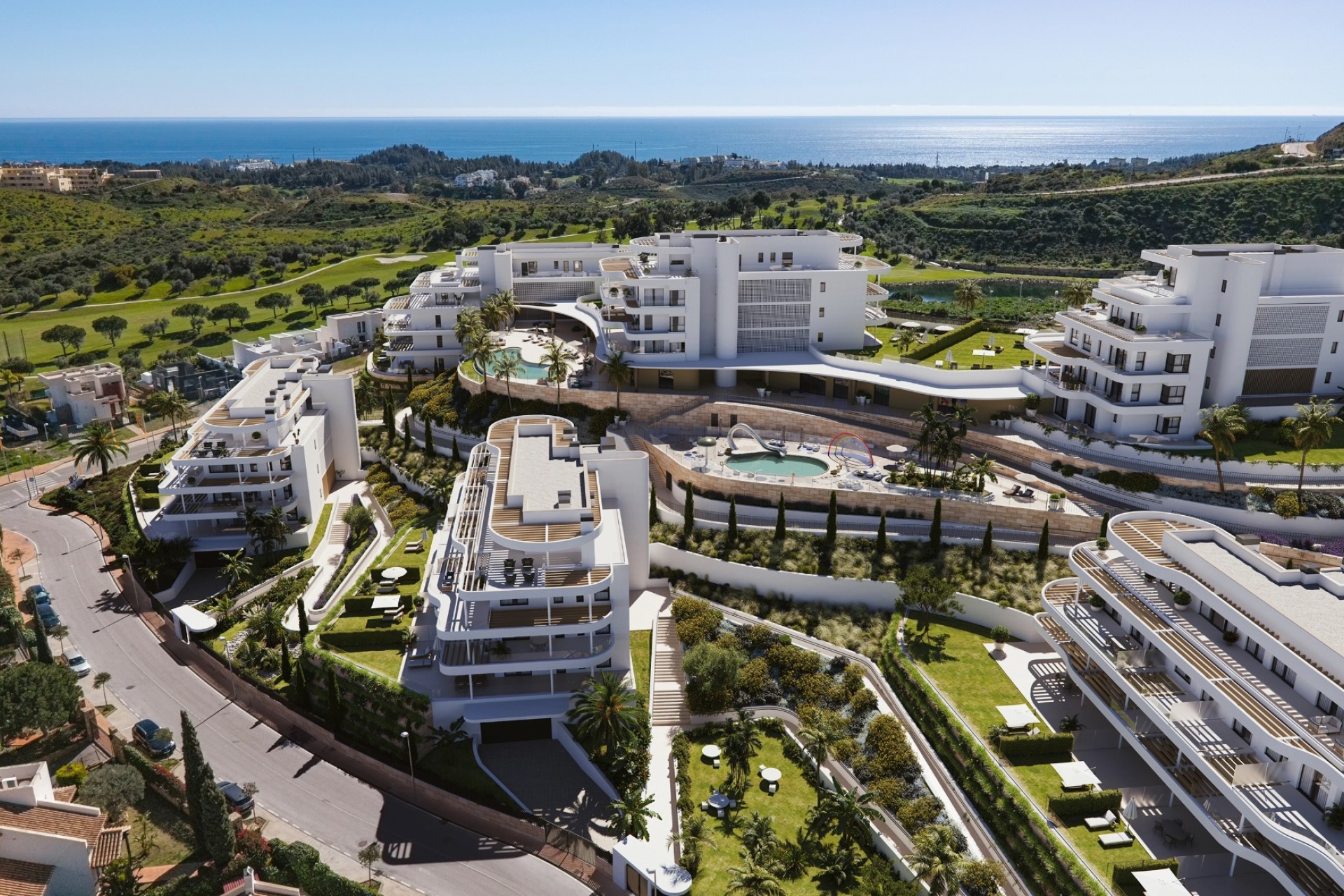 Obra nueva - Apartamentos - Mijas